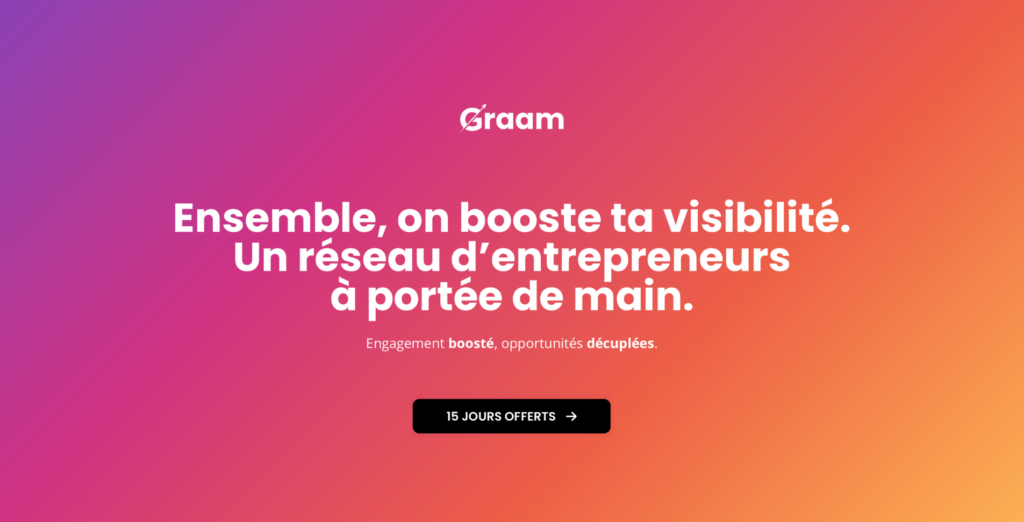 Graam.io Graam - Création de site web Clément Trachez Consulting
